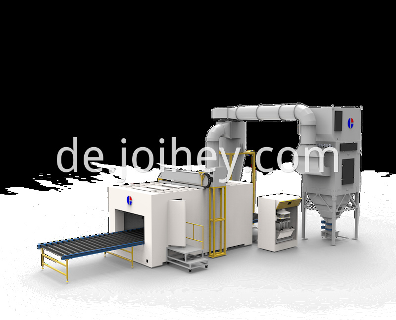 FCB Flat Conveyor Powder Coating Booth 